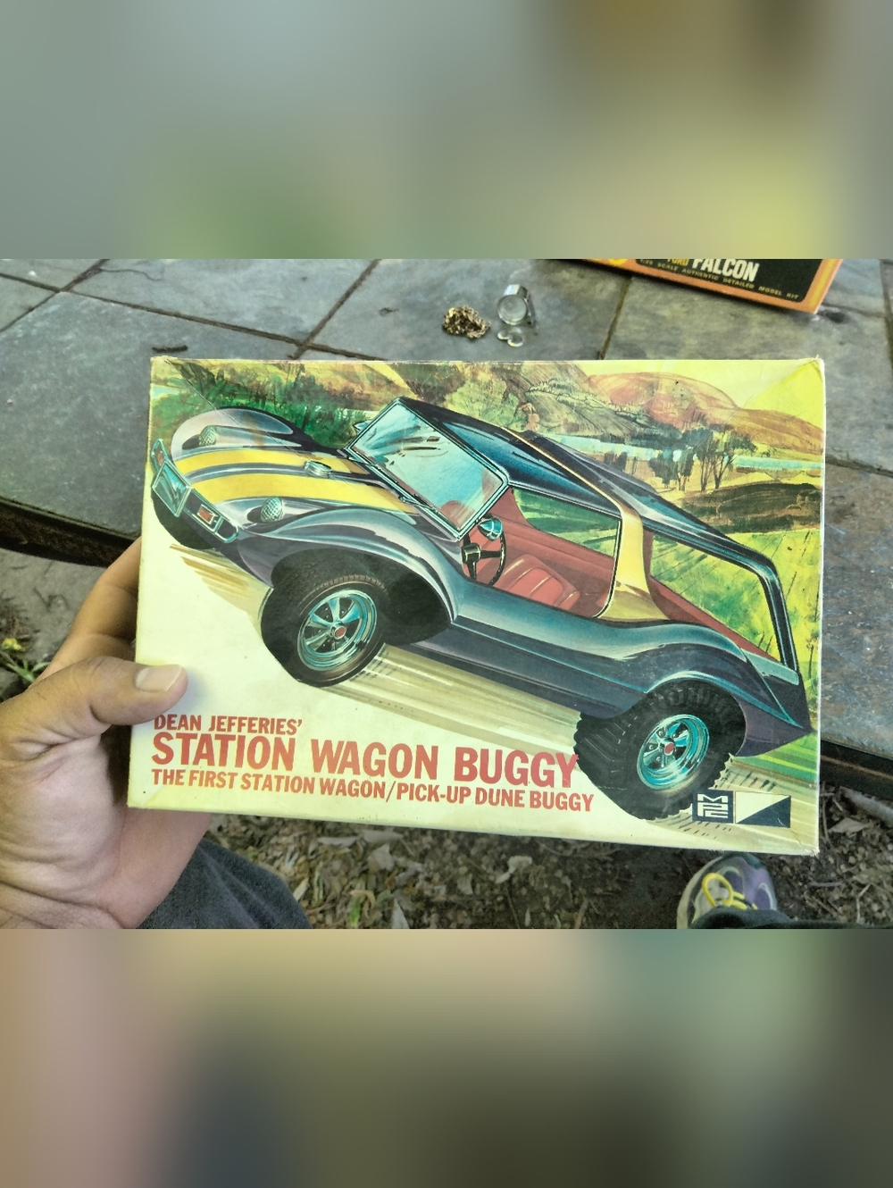 Dean Jefferies Station Wagon Buggy Model Kit - Illustrated Box Art